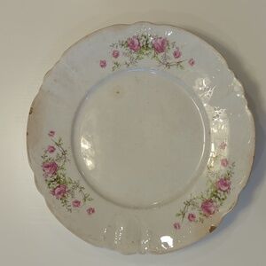 Antique Ironstone Dinner Plates: Homer Laughlin, Burgess & Co, WS George Derwood